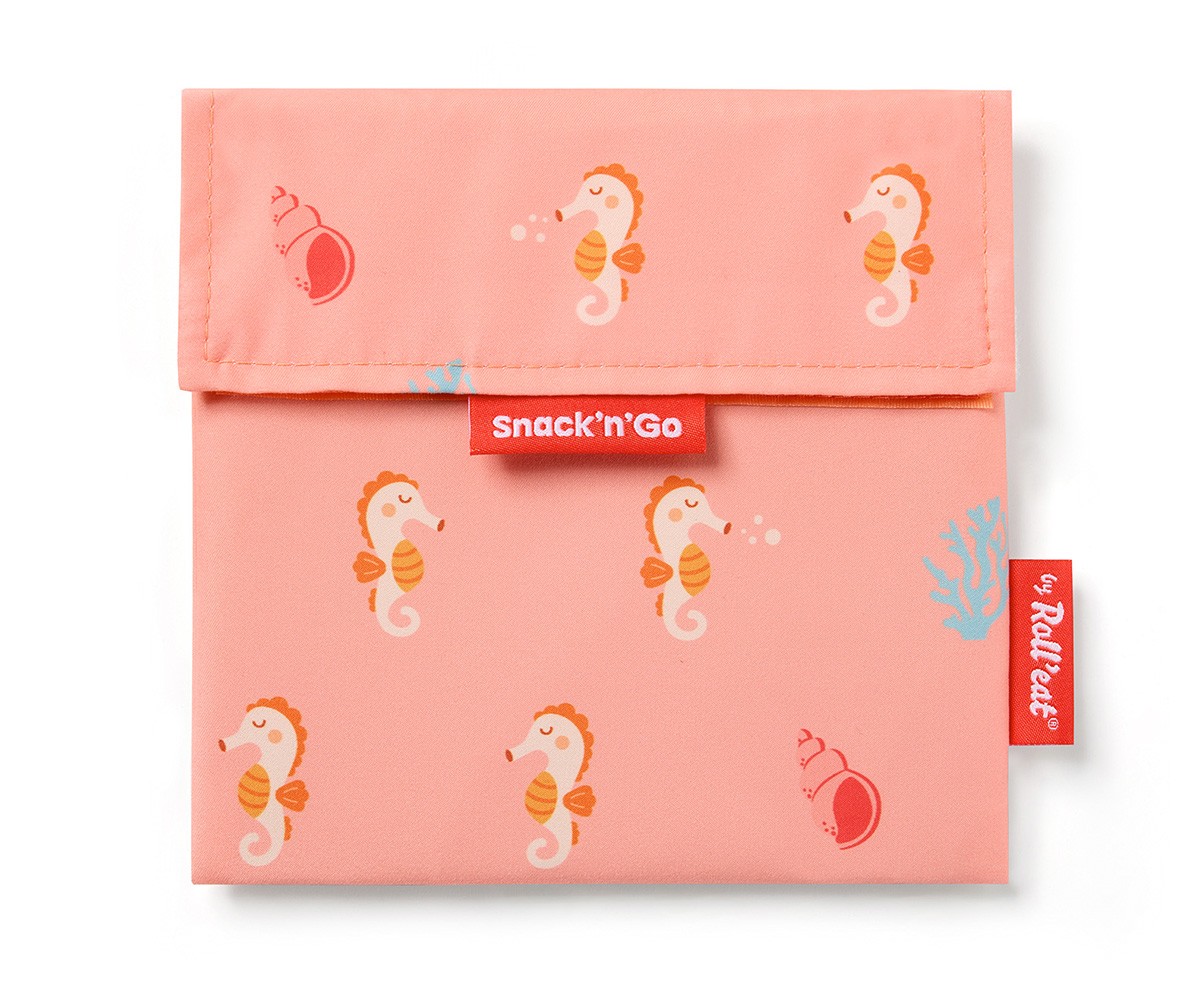 Porta Alimentos Snack'n Go Seahorse