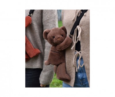 Bolso Osito de Peluche Marrón 30cm