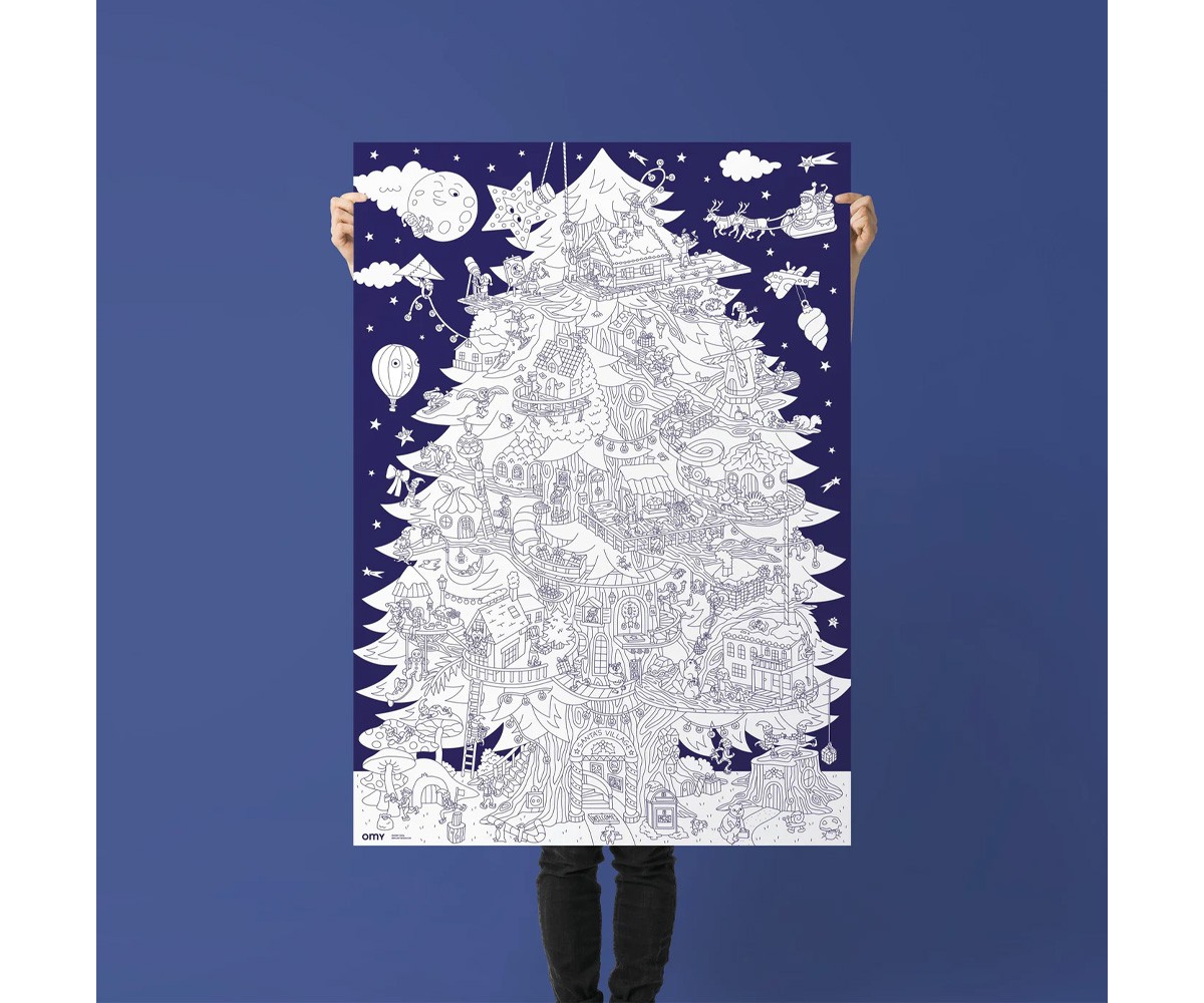 Pôster XL Omy Christmas Magic Tree