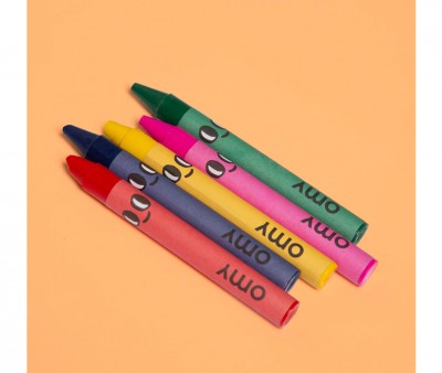 Libro OMY con Colori e Stickers Yummy