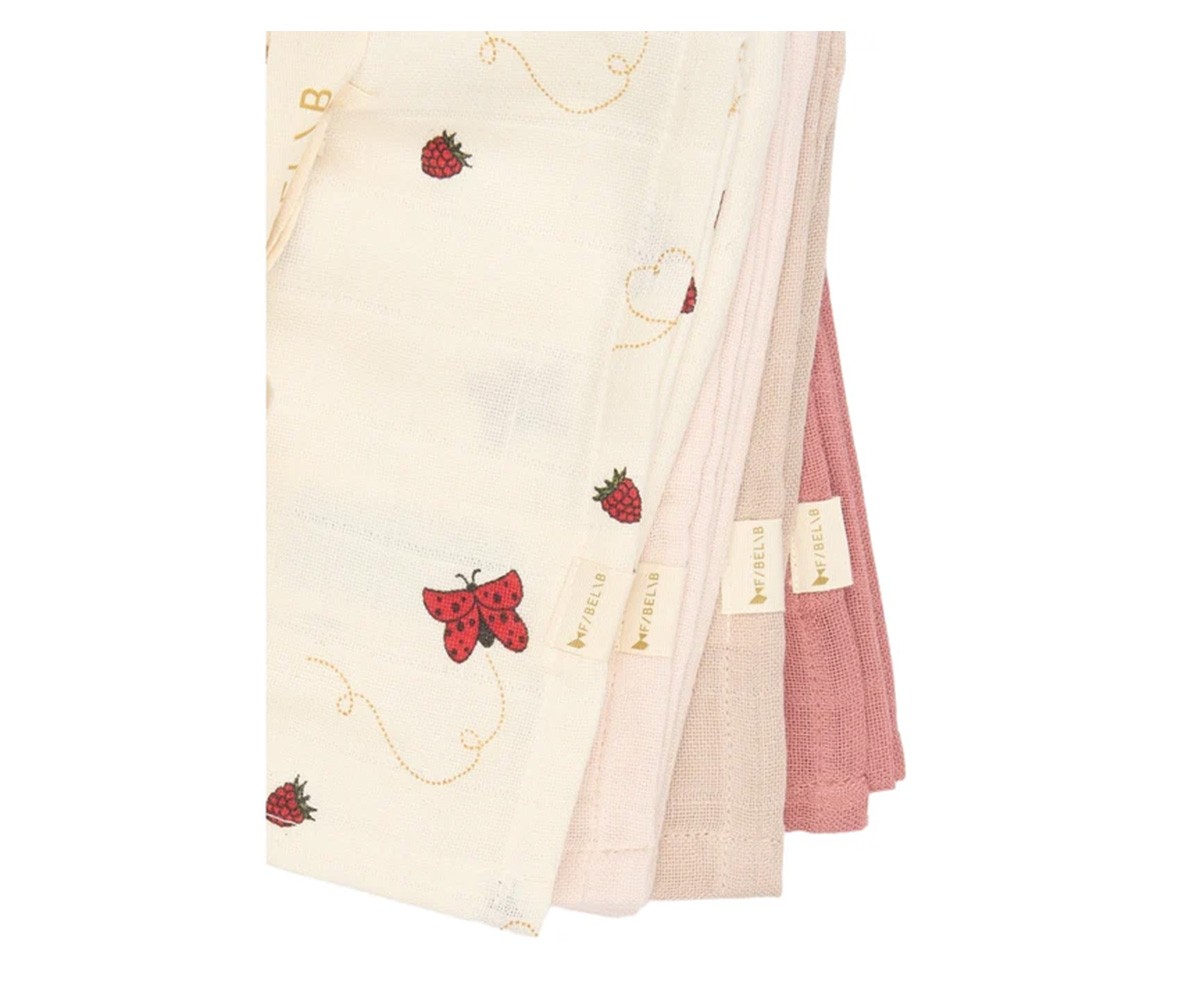 Pack 4 Telini Mussolina Into the Garden