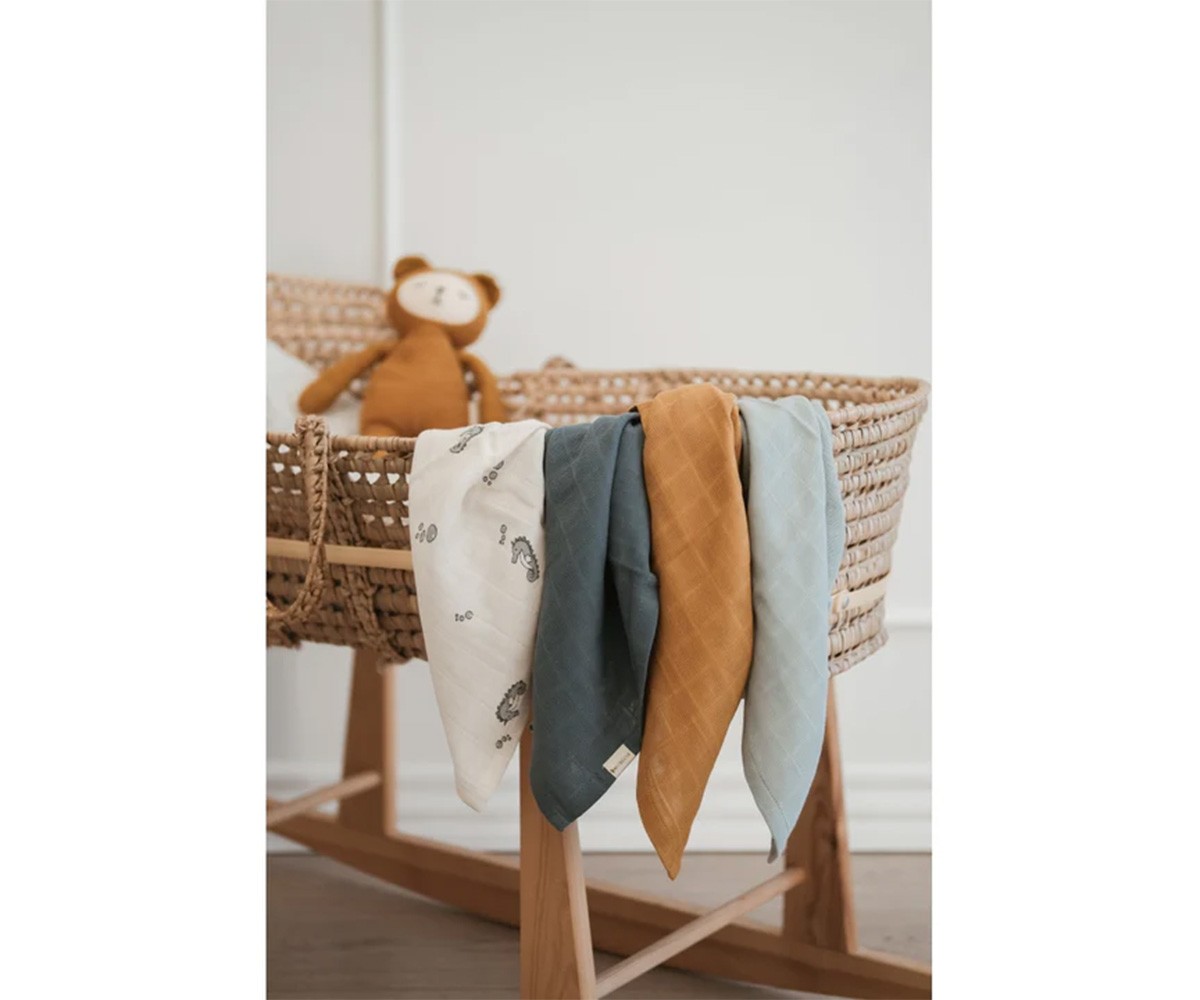 4 Trapitos Muselina Under the Sea