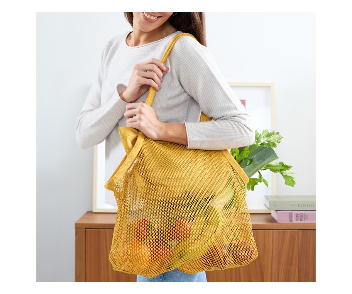 Bolsa reutilizável 2 em 1 Good\'Bag Mustard