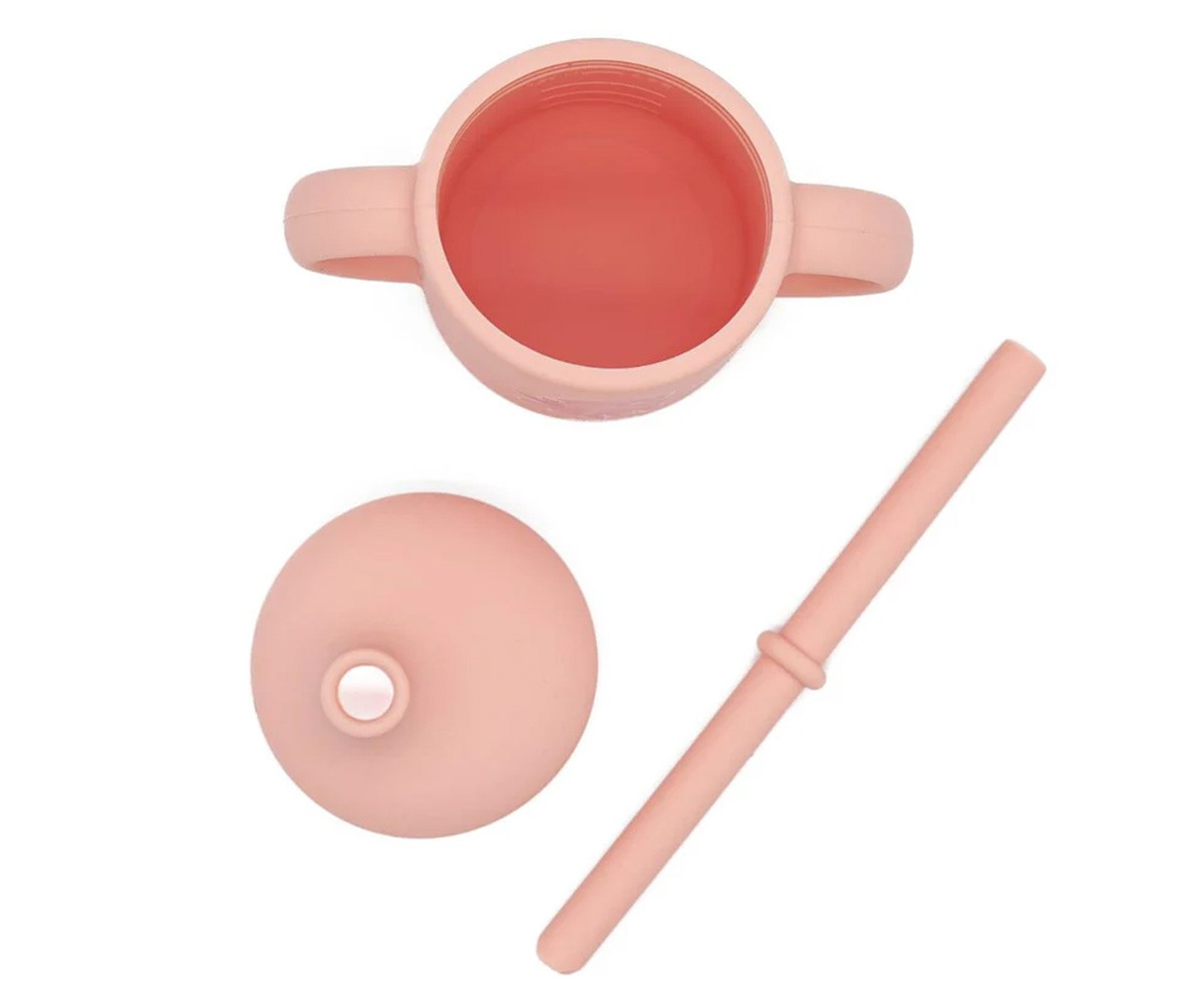 Tasse en Silicone avec Paille Pieuvre 120 ml