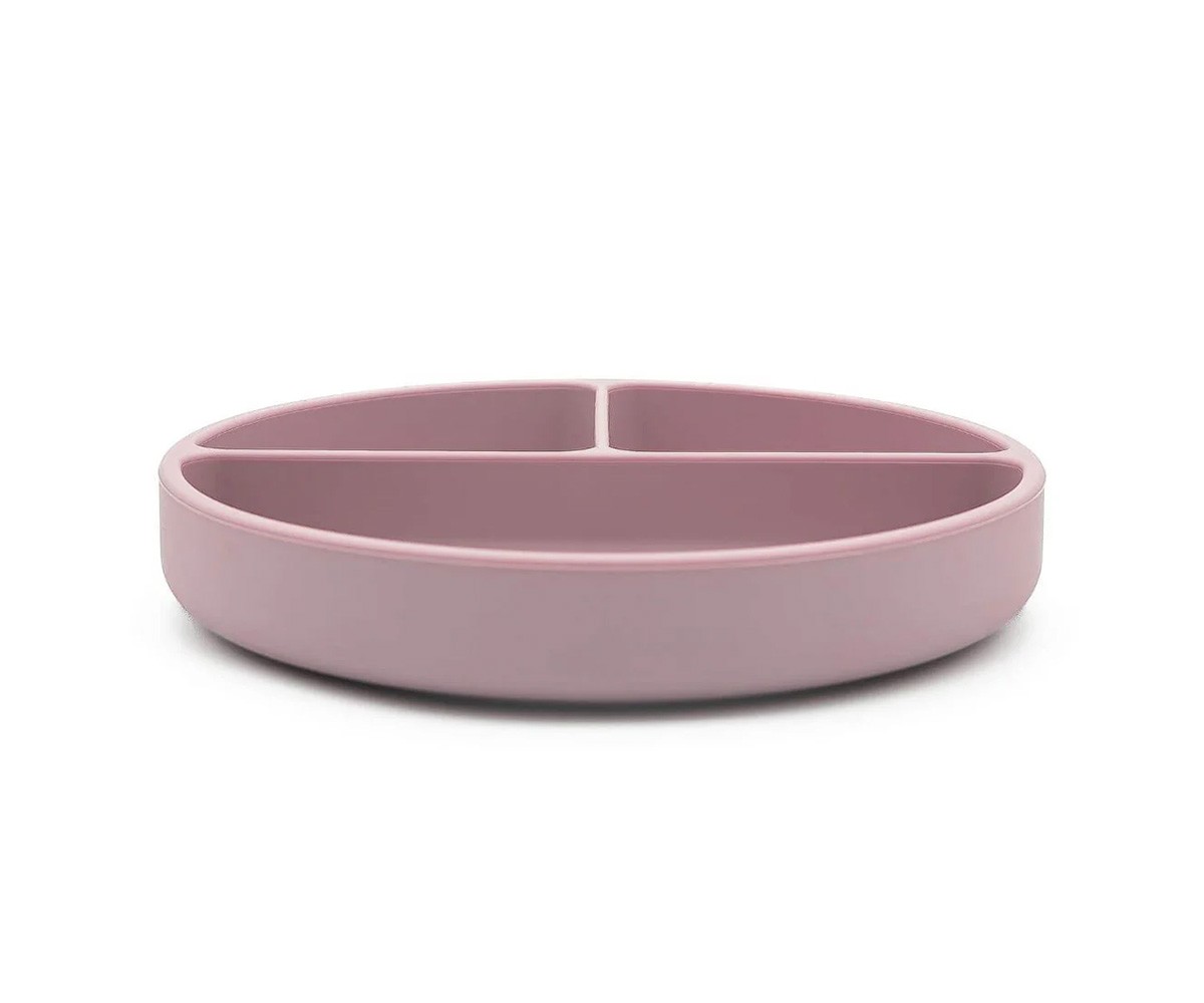 Assiette en Silicone à Compartiments Licorne