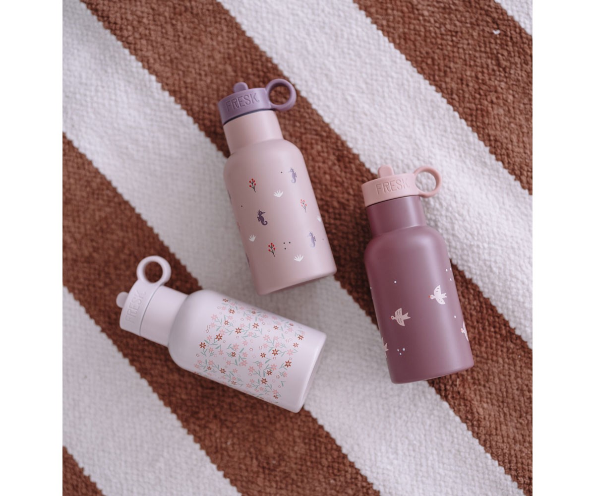 Garrafa Térmica com Bico de Reposição Flowers 350ml