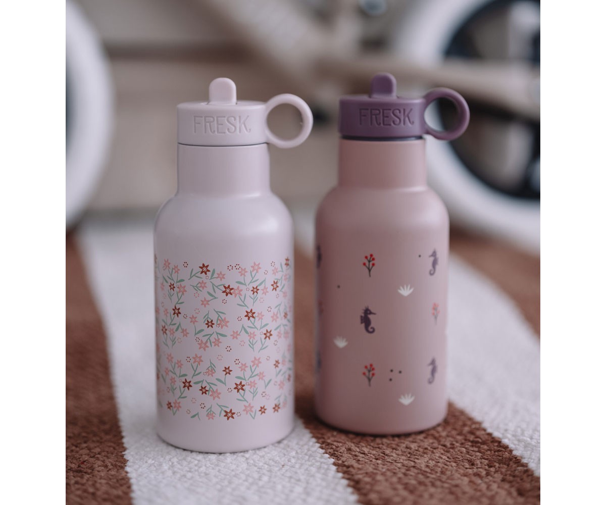 Garrafa Térmica com Bico de Reposição Flowers 350ml