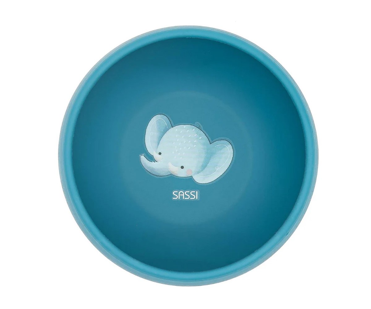 Bol en Silicone avec Ventouse Éléphant