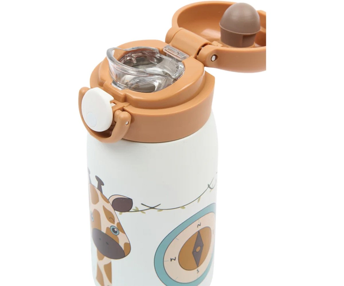 Garrafa térmica de aço Giraf