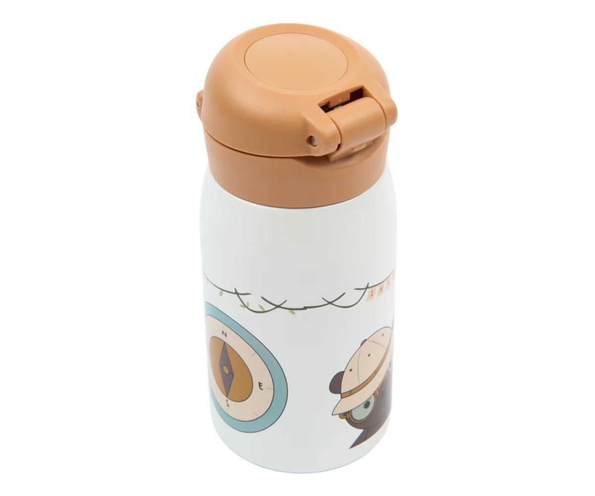 Garrafa térmica de aço Giraf