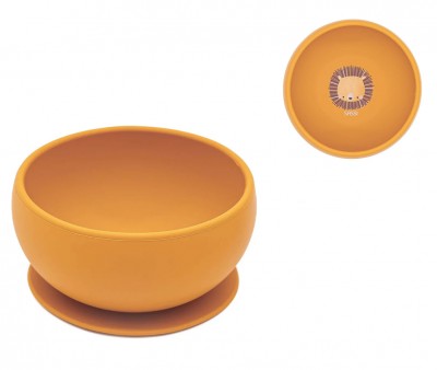 Bol en Silicone avec Ventouse Lion
