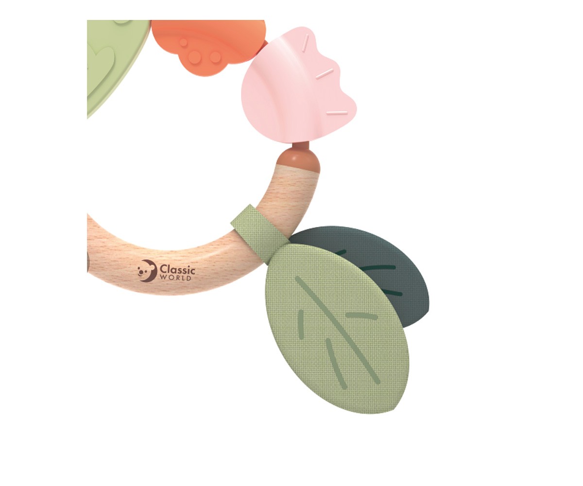 Mordedor de Madera y Silicona Grass