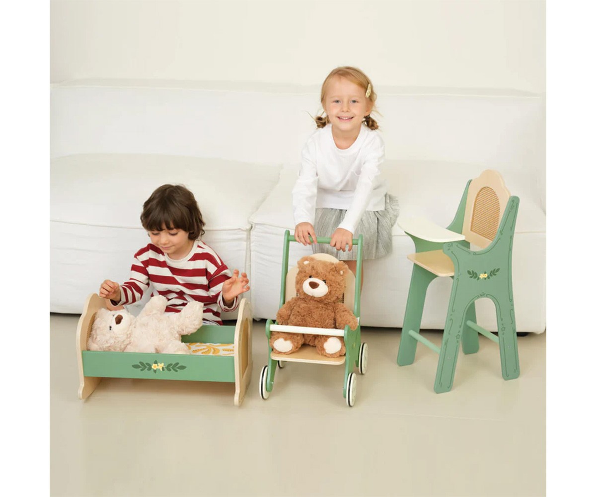 Trona para Muñecas Vintage Green
