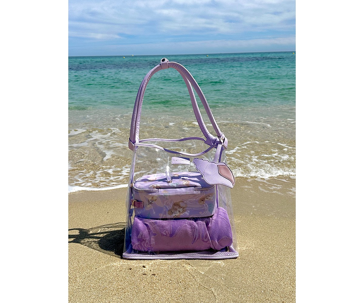 Bolsa de praia Lilac