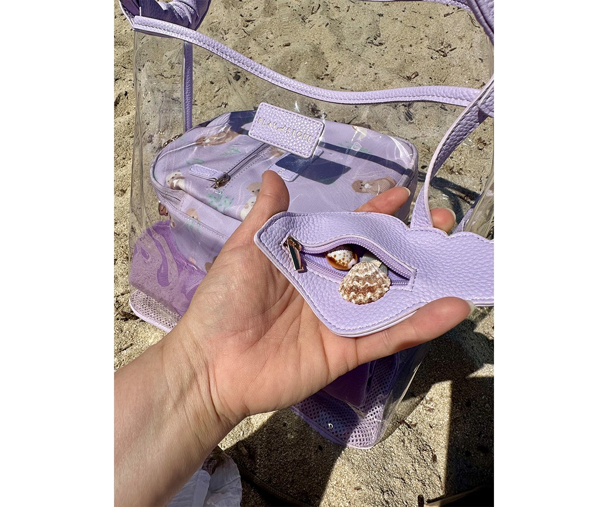 Bolsa de praia Lilac