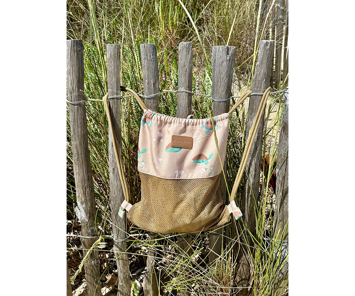Mochila Saco Turtle Sand