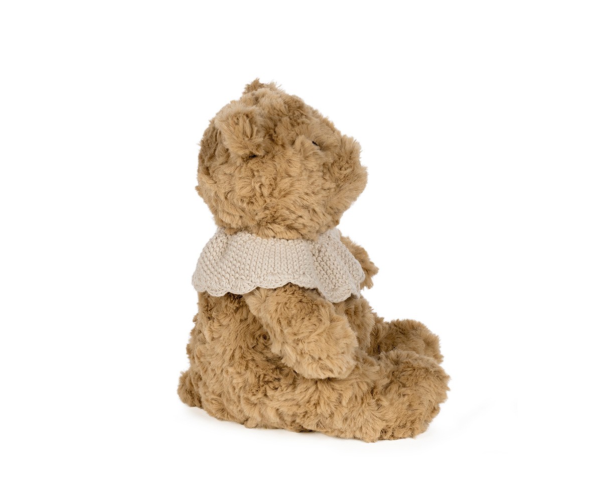 Peluche Plush Bear Tricot Beige