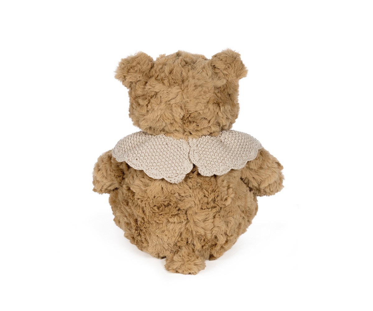 Peluche Plush Bear Tricot Beige