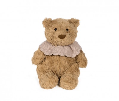 Peluche Plush Bear Tricot Pink