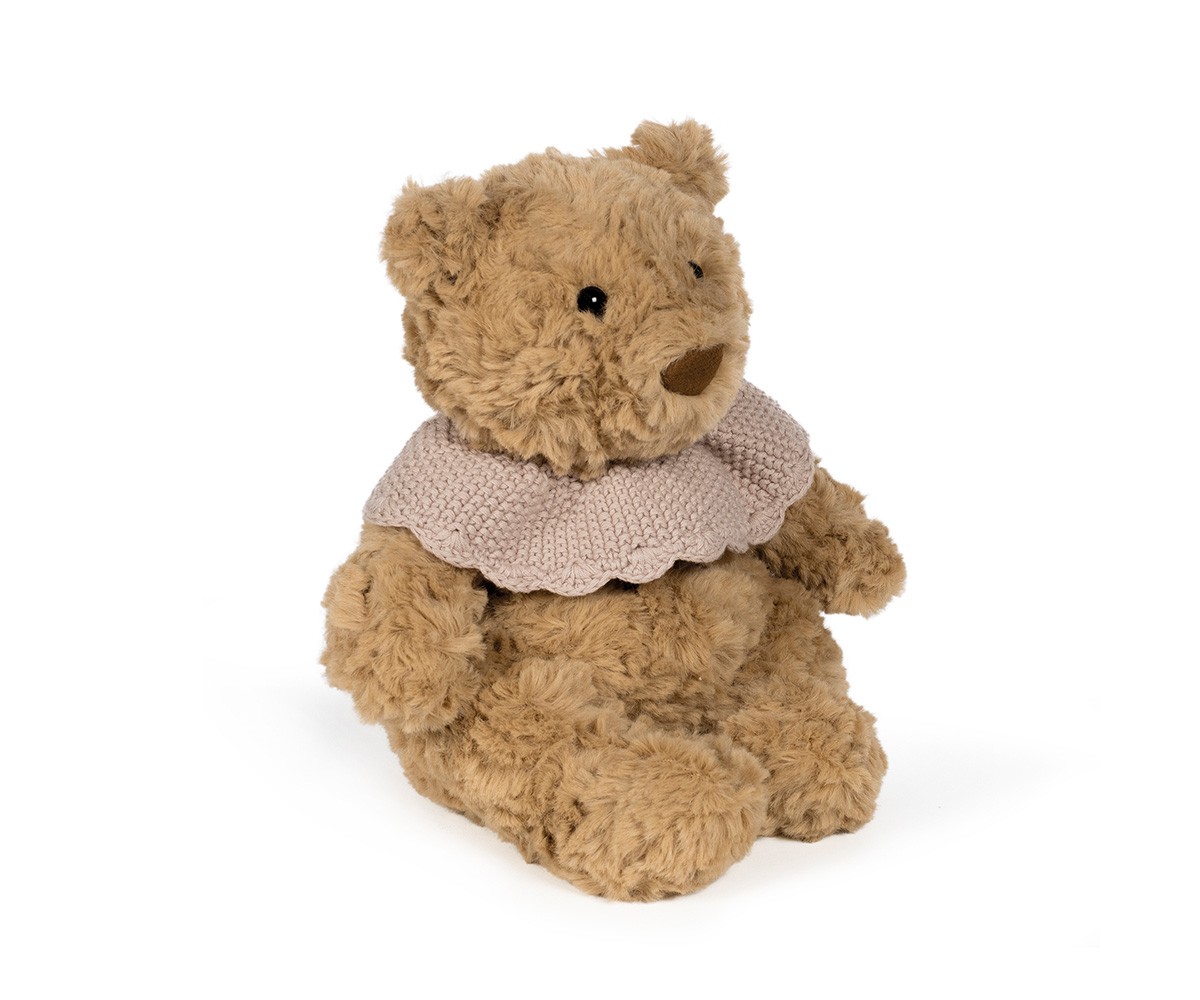 Peluche Plush Bear Tricot Pink
