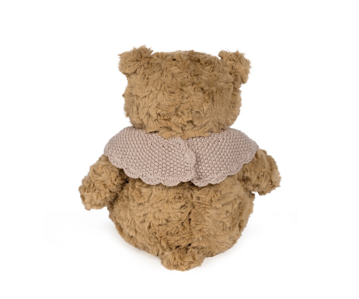 Peluche Plush Bear Tricot Pink