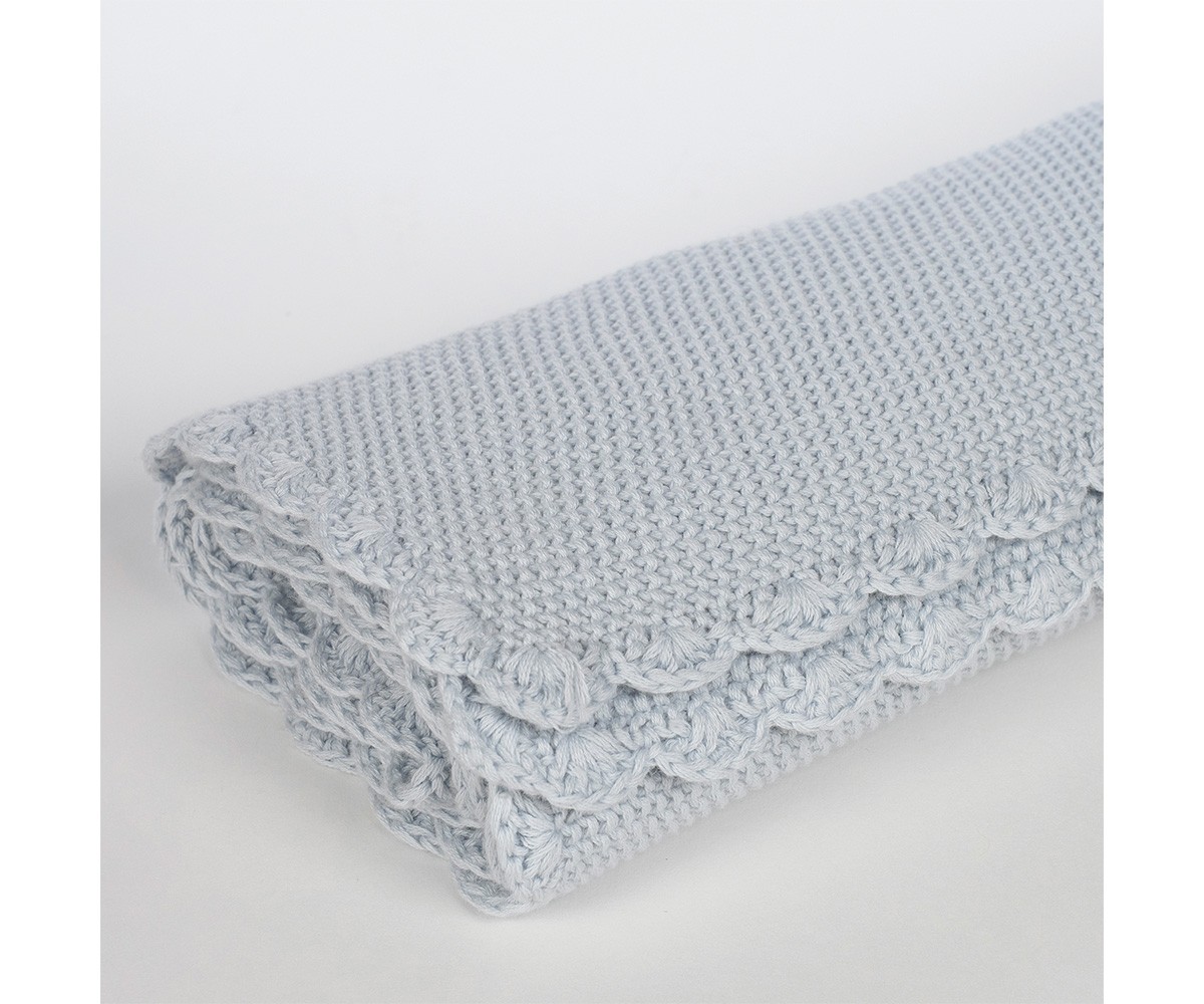 Copertina Tricot Blue Personalizzabile