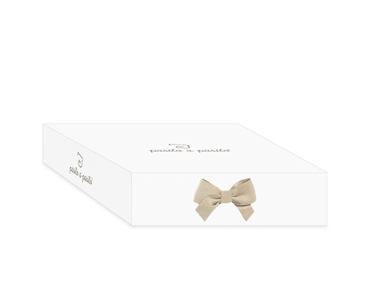 Pull et Culotte en Tricot et Body Bambula Beige