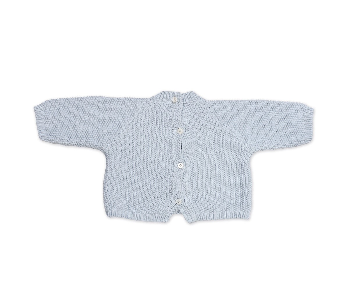 Pull et Culotte en Tricot et Body Bambula Blue