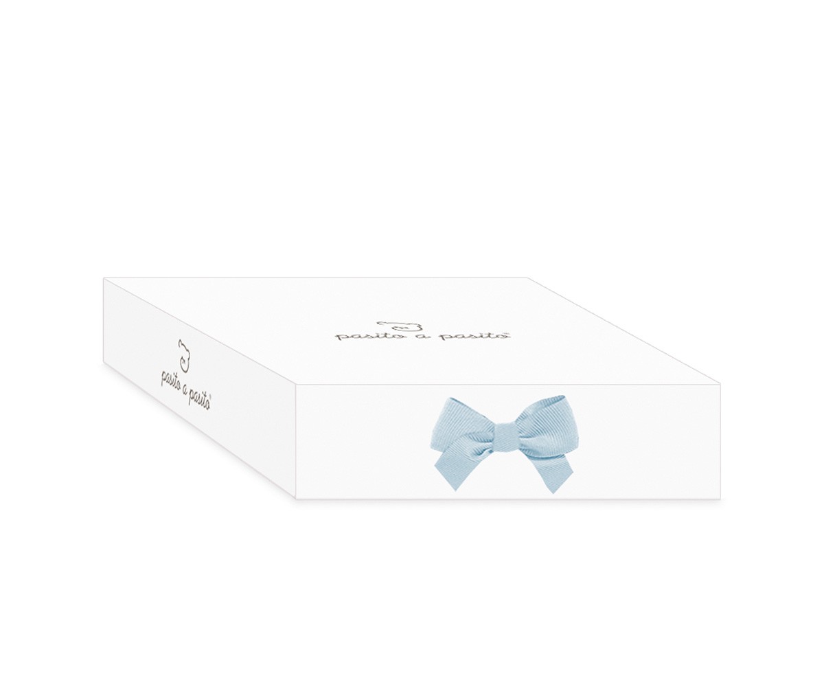 Pull et Culotte en Tricot et Body Bambula Blue