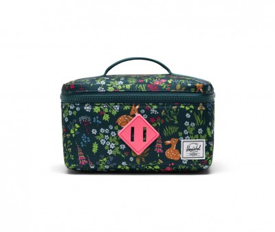 Bolsa Merienda Térmica Little Herschel Heritage Deer Woodland Dark Sea