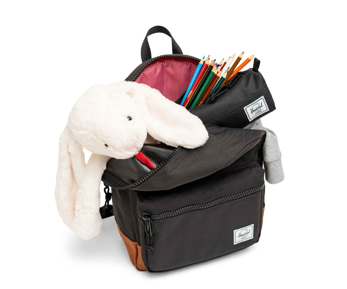 Herschel Heritage Kids Stencil Checker Sodalite Blue Customizable