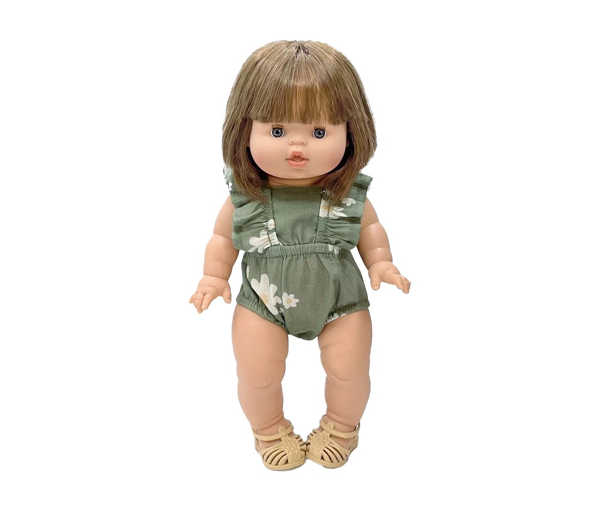 Macacão Lou Retro Marguerites Boneca Gordis