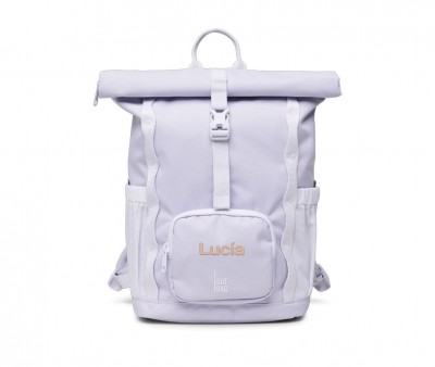 Zaino Grande Kids Adventure RollTop Purple Coral Personalizzabile