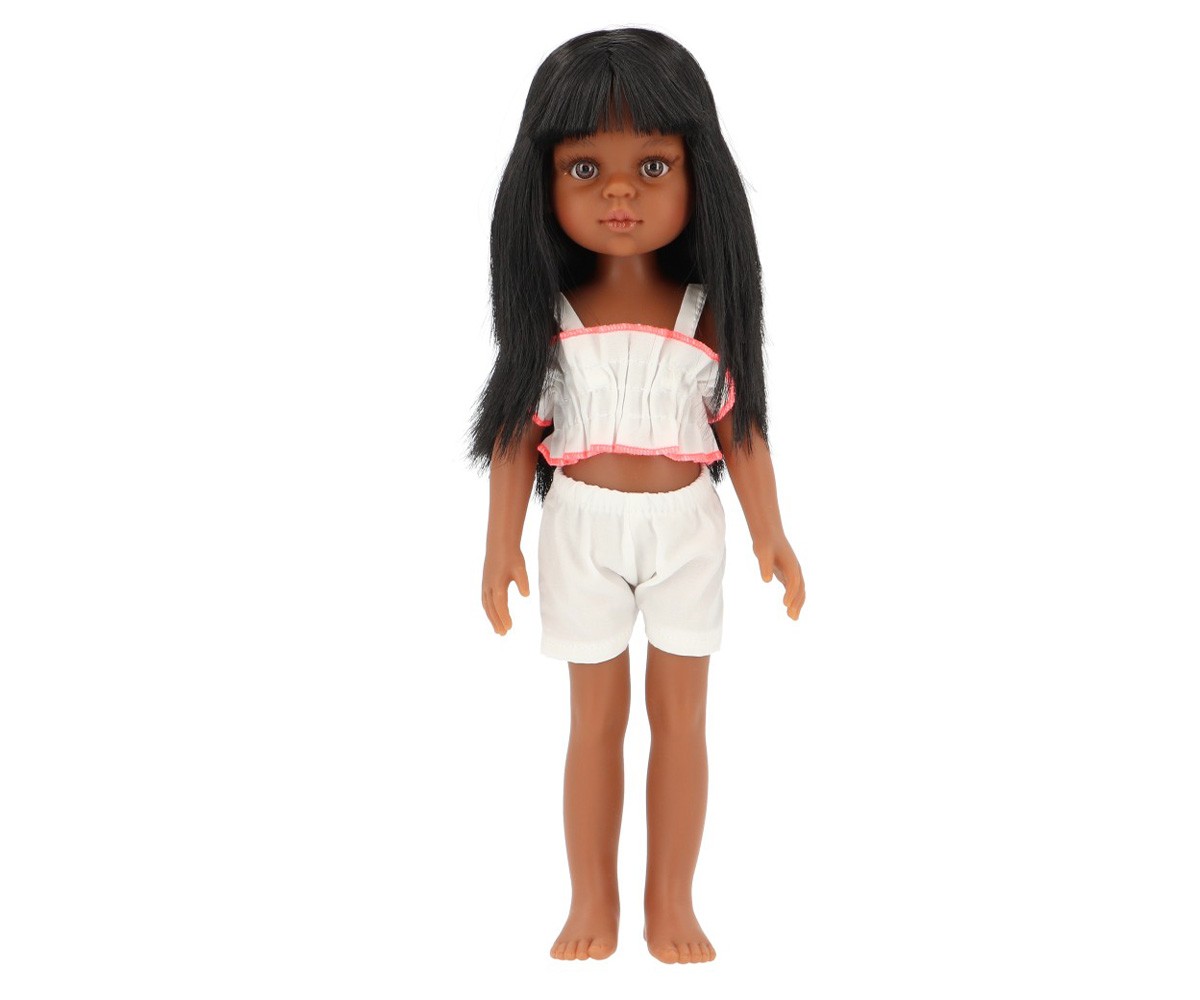 Muñeca Minikane Amiga Nora con Bañador Retro Blanco