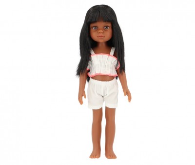 Muñeca Minikane Amiga Nora con Bañador Retro Blanco