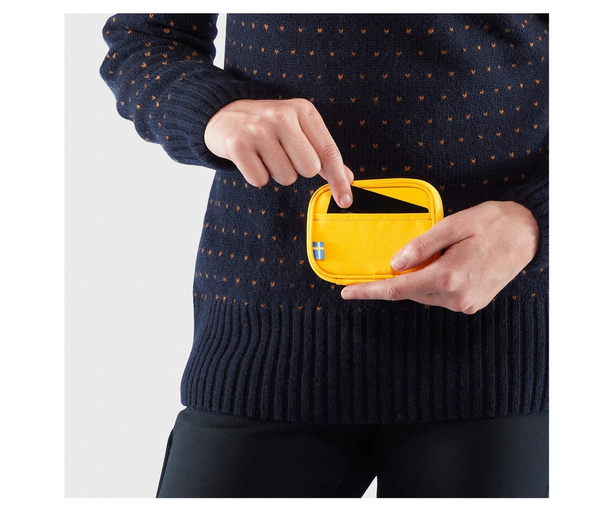 Monedero Kanken para Tarjetas Frost Green