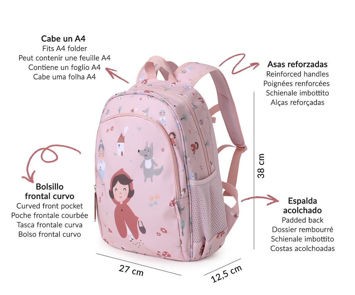 Sac à Dos Primaire Little Red