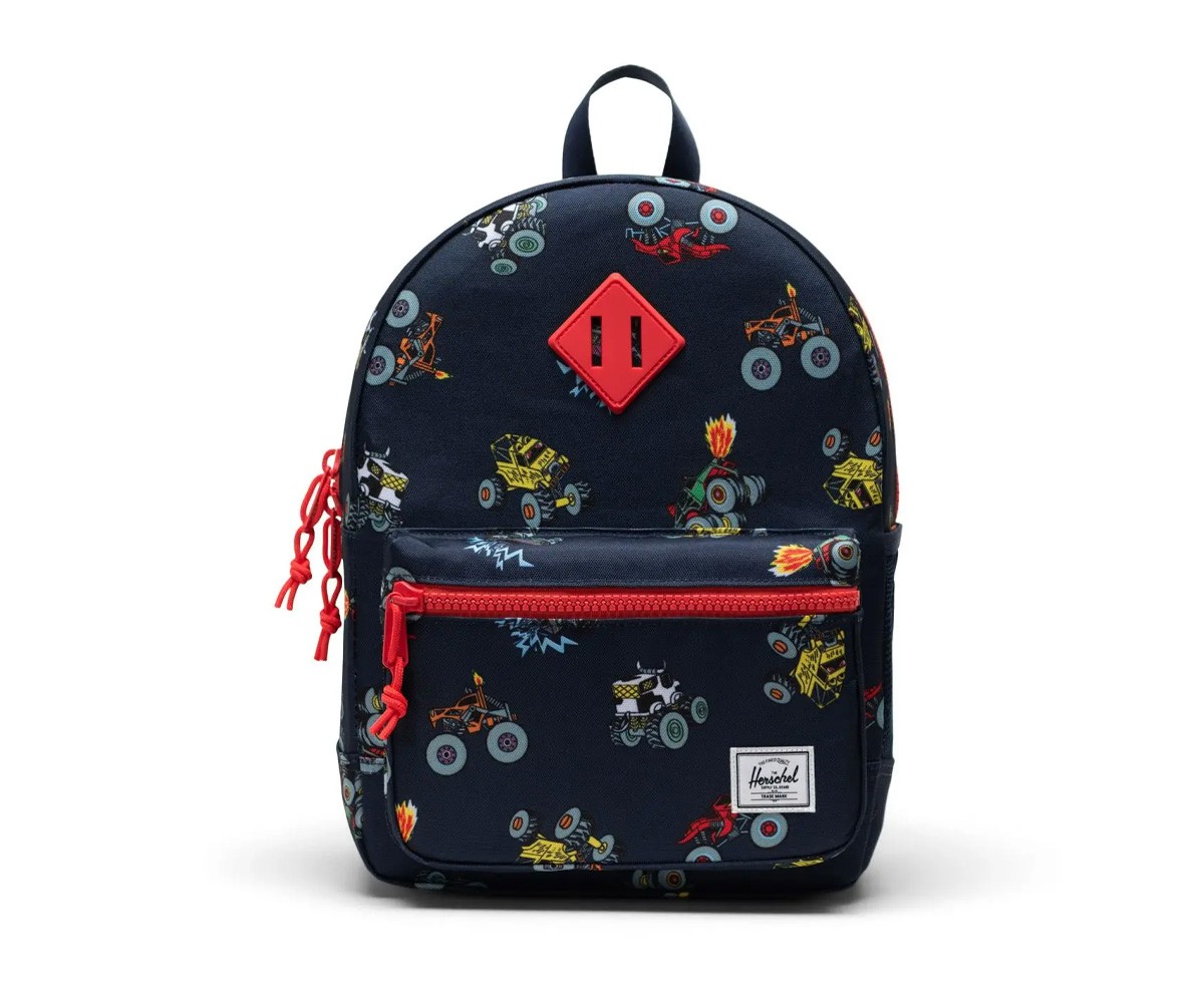 Mochila Herschel Heritage Kids Personalizable Monster Trucks