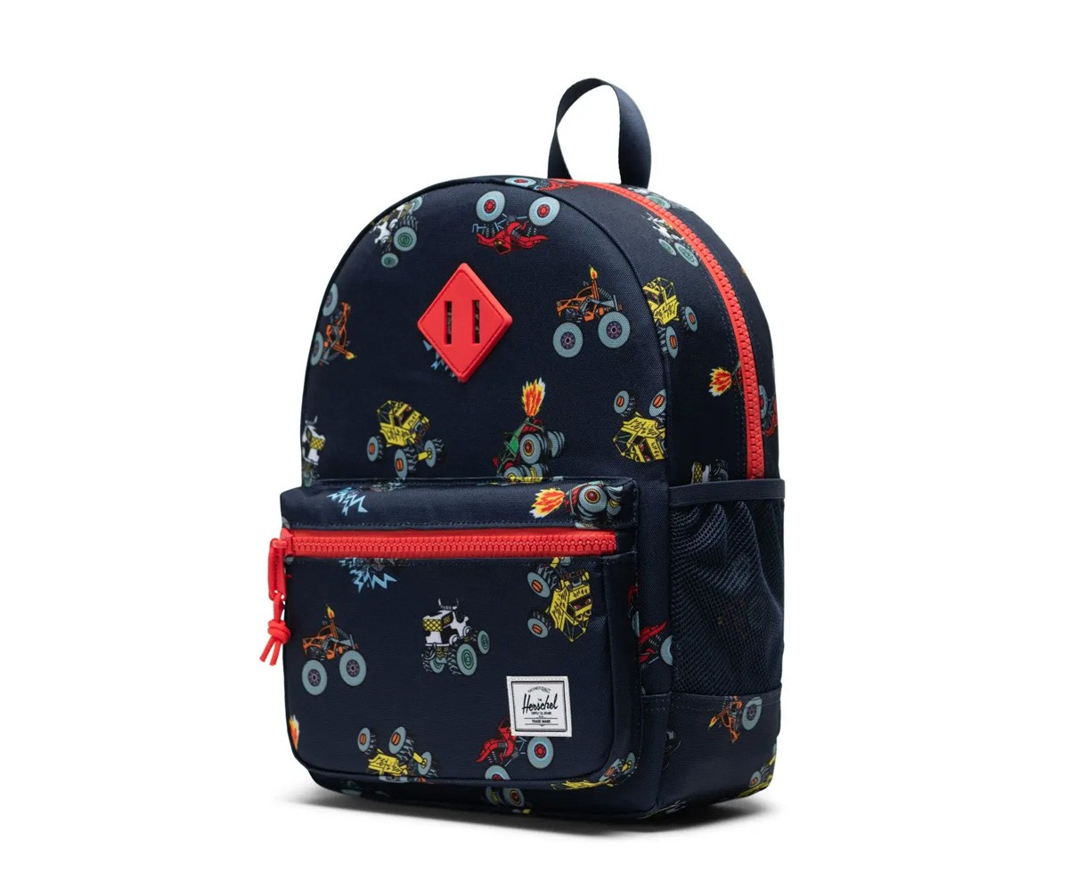 Mochila Herschel Heritage Kids Personalizable Monster Trucks
