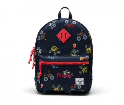 Mochila Herschel Heritage Kids Personalizable Monster Trucks