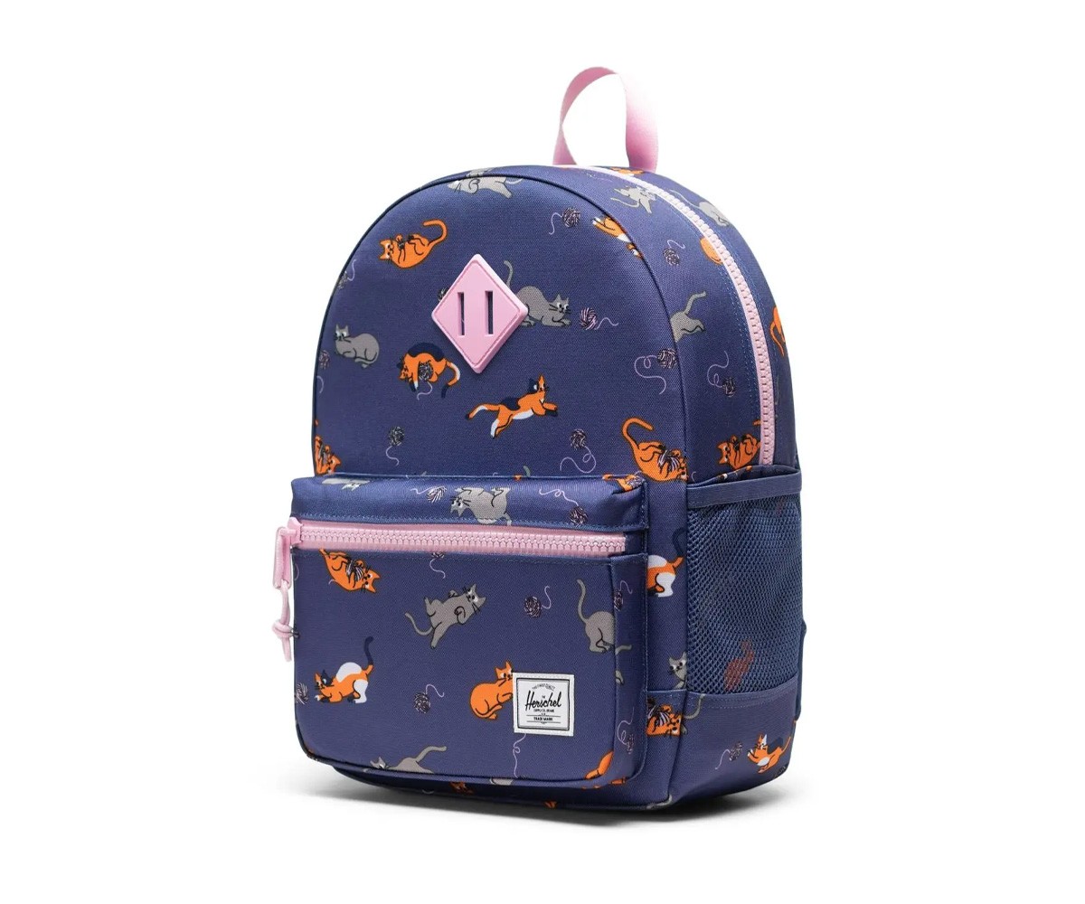 Sac à Dos Herschel Heritage Kids Playing Cats Personnalisable