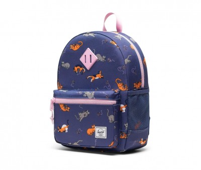 Zaino Herschel Heritage Kids Playing Cats Personalizzabile