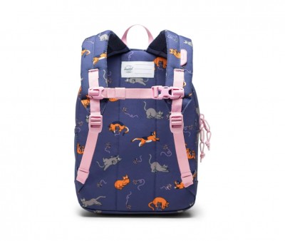 Zaino Herschel Heritage Kids Playing Cats Personalizzabile