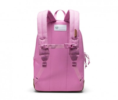 Sac à dos Herschel Heritage Youth Opera Mauve/Saddle Brown Personnalisable
