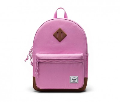 Sac à Dos Herschel Heritage Kids Opera Mauve/Saddle Brown Personnalisable