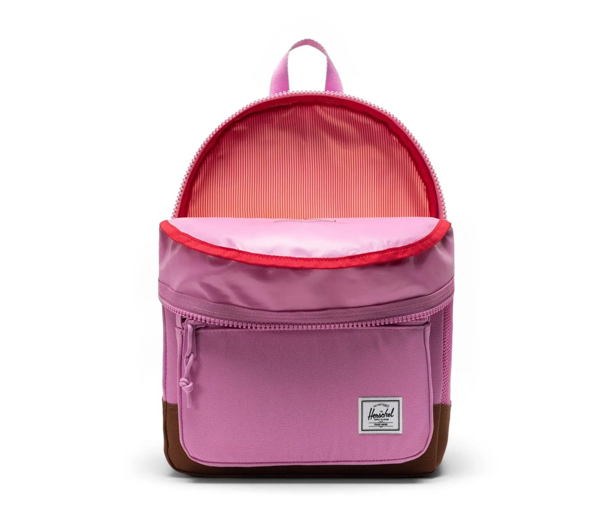 Sac à Dos Herschel Heritage Kids Opera Mauve/Saddle Brown Personnalisable