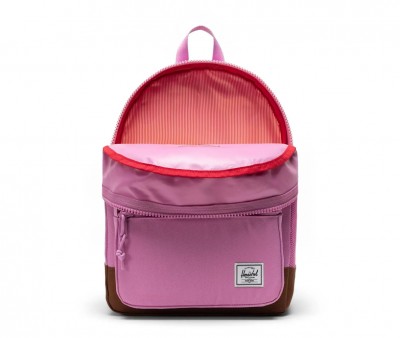 Sac à Dos Herschel Heritage Kids Opera Mauve/Saddle Brown Personnalisable