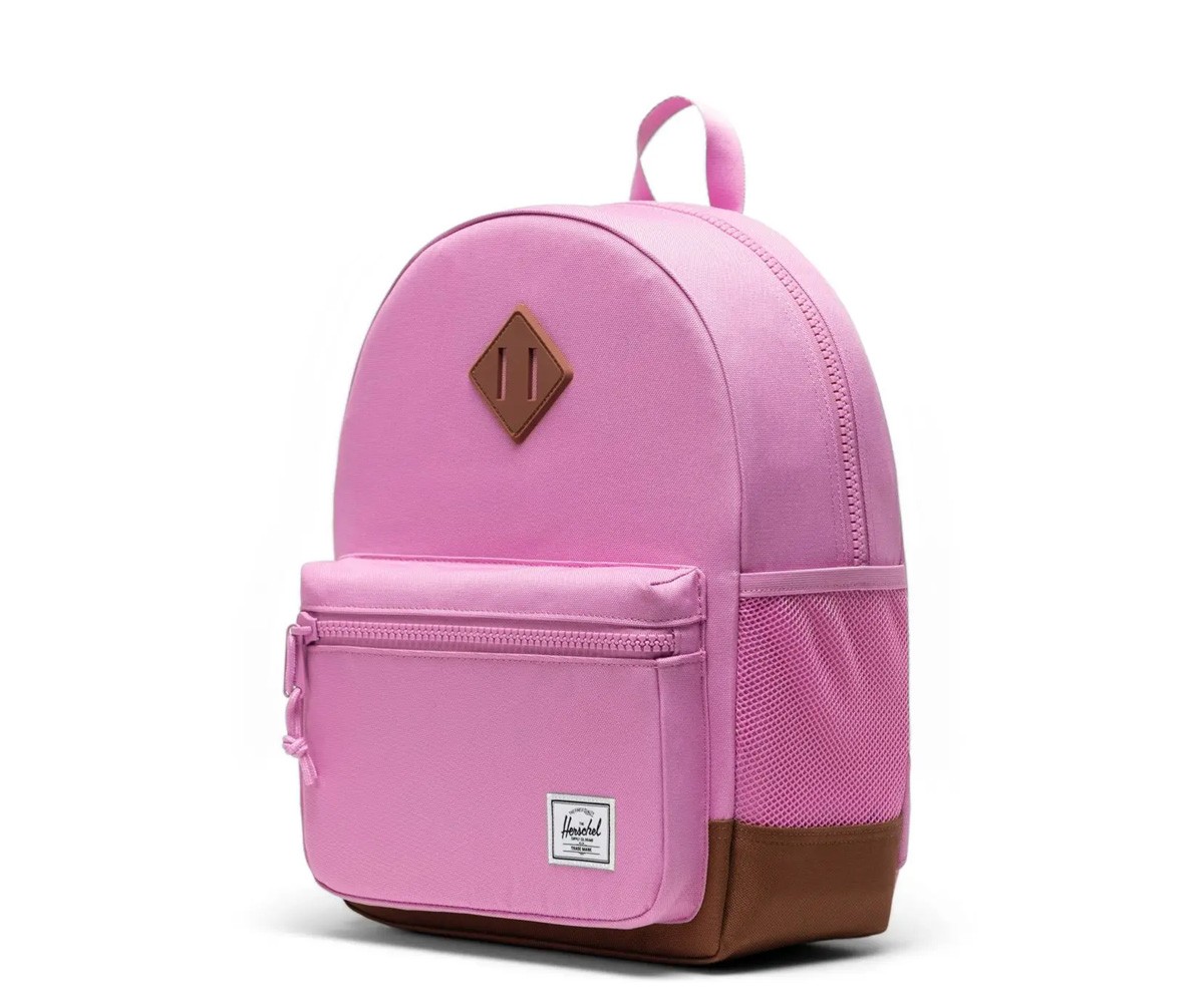 Sac à Dos Herschel Heritage Kids Opera Mauve/Saddle Brown Personnalisable