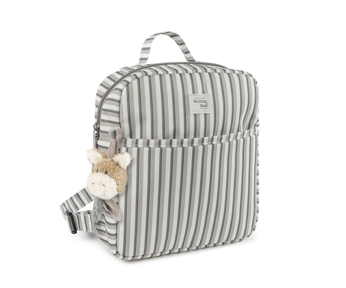 Sac à Dos Crèche/Maternelle Botton Bandes Personnalisable