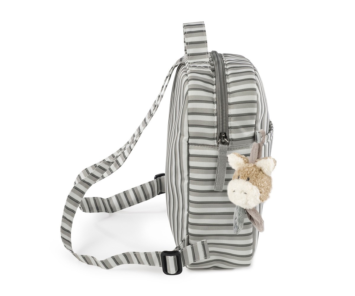 Sac à Dos Crèche/Maternelle Botton Bandes Personnalisable